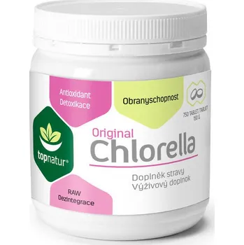 Přírodní produkt Topnatur Chlorella 750 tbl.