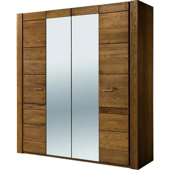 Šatní skříň Skříň dub rustikal VELVET 77