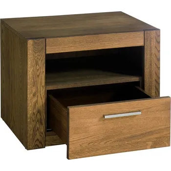 Noční stolek Noční stolek dub rustikal VELVET 79