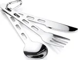 GSI Outdoors Stainless 3 Ring Cutlery