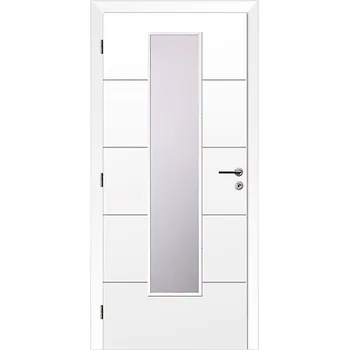 Interiérové dveře Solodoor Snow 8 70/197/4 L bílé