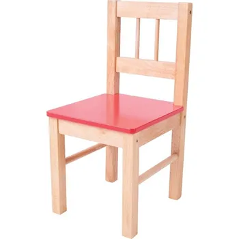 dětská židle Bigjigs Toys Dřevěná židle