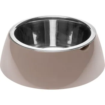 Miska pro psa Ferplast Jolie nerezová miska s obalem šedá 0,85 l