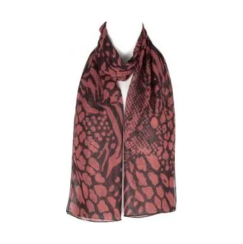 Šátek Šátek šifónový, Barva Čokoládová Gift3 301278