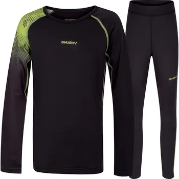 Set dětského termoprádla Husky Active Winter set grafit, 164