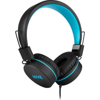 Sluchátka Niceboy Hive W1 černo-modrá