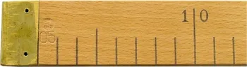 Řezací pravítko Kinex 1072 pravítko dřevo cejchované 1 m