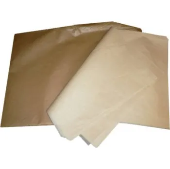 Balící papír Balící papír pergamenová náhrada 70*100 cm, šedý, hnědý, balení 10 kg
