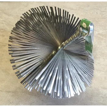 Komínová štětka Kartáč komínový nerezový 140mm