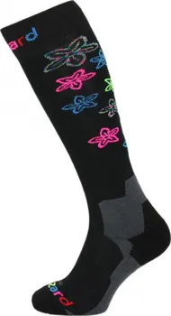 Dámské ponožky Blizzard Viva Flowers Ski Socks 180125