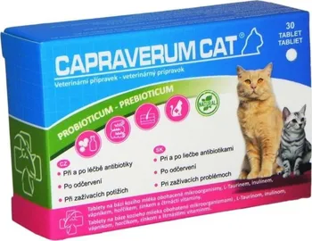Capraverum Cat probioticum-prebioticum 30 tbl.
