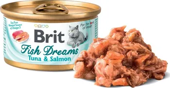 Krmivo pro kočku Brit Fish Dreams Tuna & Salmon 80 g