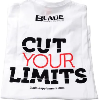 Pánské tričko Hitec nutrition tričko Blade bílé