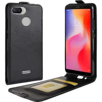 Pouzdro na mobilní telefon TVC FlipCase pro Xiaomi Redmi 6 Barva: Černá