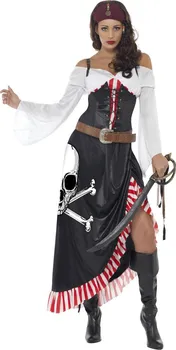 Karnevalový kostým Smiffys Smyslná pirátka SF38062x