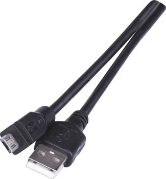 Datový kabel Emos USB 2.0 2 m černý