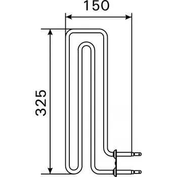 Topné těleso, spirála pro saunová kamna BC23,35,(E), 1150W/230V