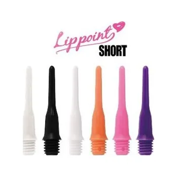 Příslušenství pro šipky Hroty plastové Lip Point - 50ks krátké