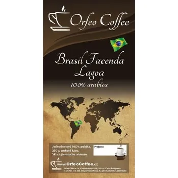 Káva Orfeo Coffee Brasil Facenda Lagoa zrnková káva 250 g – Káva s bohatým brazilským dědictvím pro opravdové znalce Orfeo Coffee Brasil Facenda Lagoa zrnková káva přináší chuť brazilských plantáží přímo do vašeho šálku. Tato výjimečná káva se vyznačuje plným 
