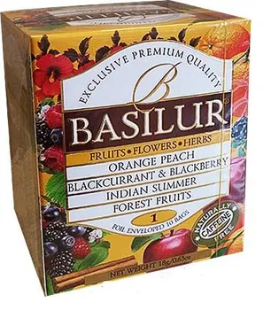 Čaj Basilur Fruit Infusions Assorted Vol. I. přebal 10 x 1,8 g