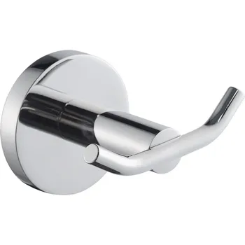 Věšák FIRMUS FIRX0110HP - dvojitý háček na oděvy, nerez lesk 2000106287