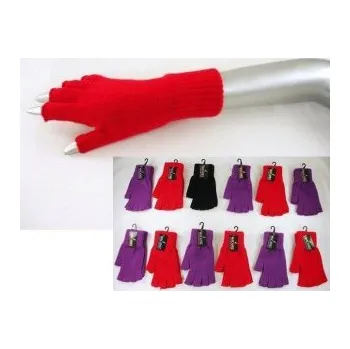 Pracovní oblečení Rukavice bez prstů, Barva Fialová GL 1237