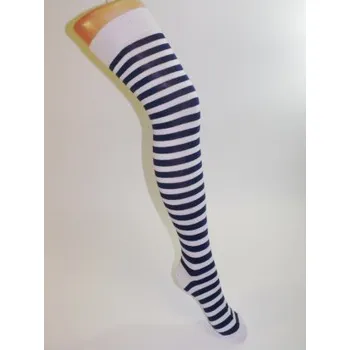 Dámské ponožky Nadkolenky, Velikost: UK- 4-7, EU ( 37-42 ), Barva Námořická modrá Gift3 1207