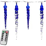 Voltronic světelný závěs 40 LED modrá…