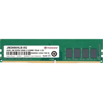 Transcend U-Dimm 8 GB DDR4 2666 MHz…