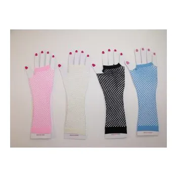 Rukavice Síťované rukavičky, Barva Bílá Gift3 2293