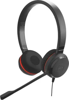 Sluchátka Jabra Evolve 20 Stereo UC leather černá