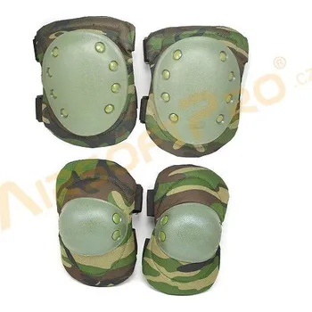 A.C.M. Set loketních a kolenních chráničů - Woodland