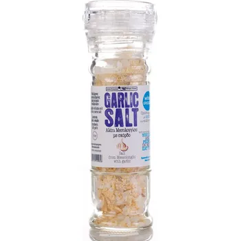 Koření Řecká sůl z Messolongi s česnekem 64g Simply Greek