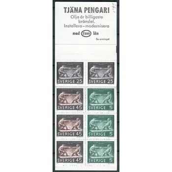 Poštovní známka Švédská pošta (1968) MiNr. 618 - 620 D ** - Švédsko - ZS (MH19) - 100. výročí narození Axel Petersson