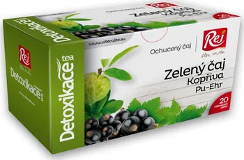 Čaj Rej Detoxikace Zelený čaj/kopřiva/černý rybíz 20 x 1,5 g