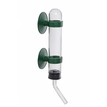 napáječka Tenesco Skleněná napáječka se 2 přísavkami 17 cm