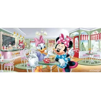 Fototapeta Fototapeta vliesová Disney snídaně s Minnie a Daisy 202x90cm FTDN H 5344