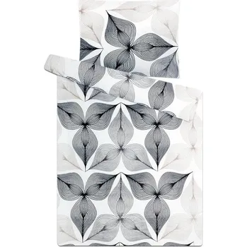 Povlečení Svitap Symbióza černobílá 140 x 200, 70 x 90 cm