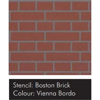 Samolepící šablona VISAGE – Boston Brick 1ks