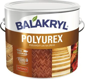 Lak na dřevo Balakryl Polyurex mat bezbarvý 2,5 kg