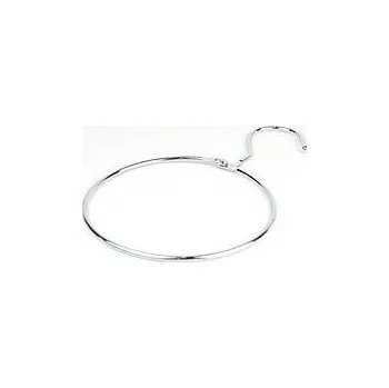 Vodítko pro psa Kruh kovový s háčkem k zavěšení vodítek 12cm TR