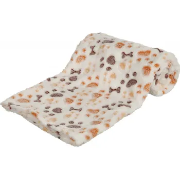 Pelíšek pro psa Trixie Lingo 100 x 75 cm bílá/béžová