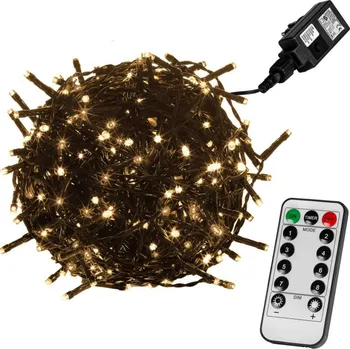 Vánoční osvětlení Voltronic M67608 světelný řetěz 400 LED teplá/studená bílá