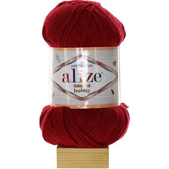 Galanterie Alize Cotton Gold Hobby cherry 390