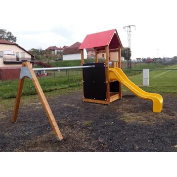 Dětské hřiště DĚTSKÉ HŘIŠTĚ Monkey´s Flexi věž se střechou - 100 TH1 Premium