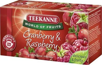 Čaj Teekanne World of Fruits Cranberry & Raspberry 20 x 2,5 g
