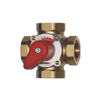 Instalatérský materiál Směšovač 4-cestný Womix Mix M 4 x 3/4 (vnitřní závit)