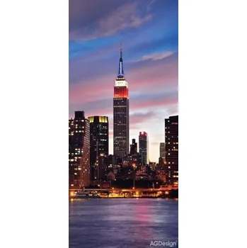 Fototapeta Fototapeta vliesová západ slunce v New Yorku 90x202cm FTN V 2887