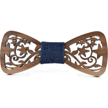 Motýlek Vyřezávaný dřevěný motýlek Miranda 08