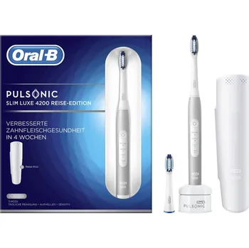 Elektrický zubní kartáček Oral-B Pulsonic Slim Luxe 4200 šedý